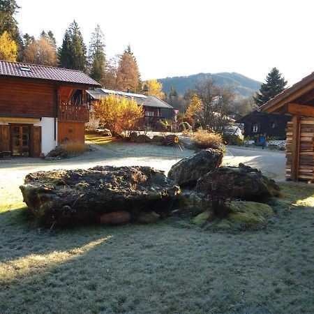 Huettenzauber Ferienwohnung Mitten Im Nationalpark Lindberg Eksteriør bilde