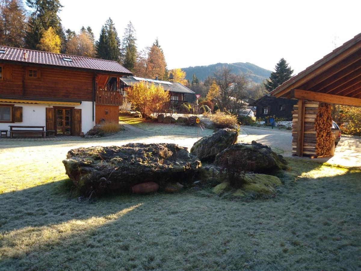 Huettenzauber Ferienwohnung Mitten Im Nationalpark Lindberg Eksteriør bilde